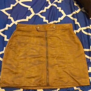 Brown skirt